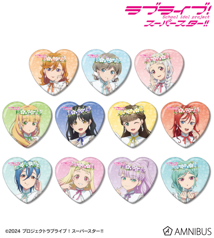 [PREORDER] Liella Love Live Angel ver. Heart Can Badges