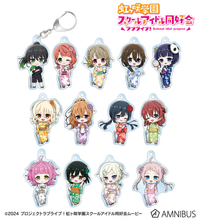 [PREORDER] Love Live Nijigasaki Festival ver. Chibi Acrylic Keychains