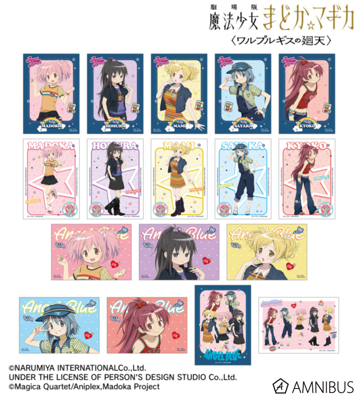 [PREORDER] Puella Magi Madoka Magica x ANGEL BLUE Bromides
