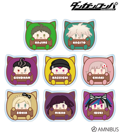 [PREORDER] Danganronpa Kemo Cube Acrylic Name Plates Set B