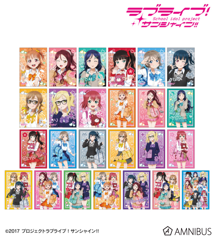 [PREORDER] Aqours Love Live! Sunshine!! Gyaru Ver. Bromides