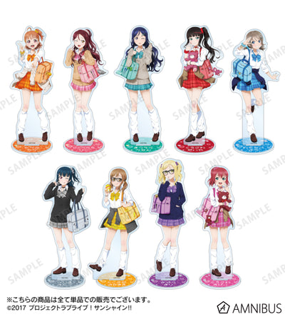 [PREORDER] Aqours Love Live! Sunshine!! Gyaru Ver. Acrylic Stands