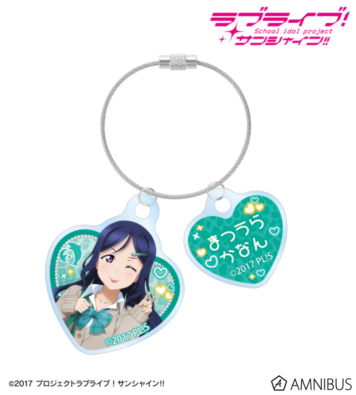 [PREORDER] Aqours Love Live! Sunshine!! Gyaru Ver. Double Wire Acrylic Keychains