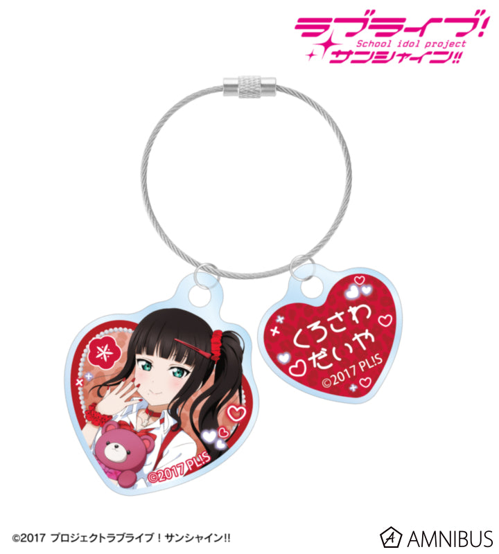 [PREORDER] Aqours Love Live! Sunshine!! Gyaru Ver. Double Wire Acrylic Keychains