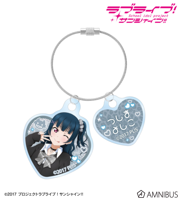 [PREORDER] Aqours Love Live! Sunshine!! Gyaru Ver. Double Wire Acrylic Keychains