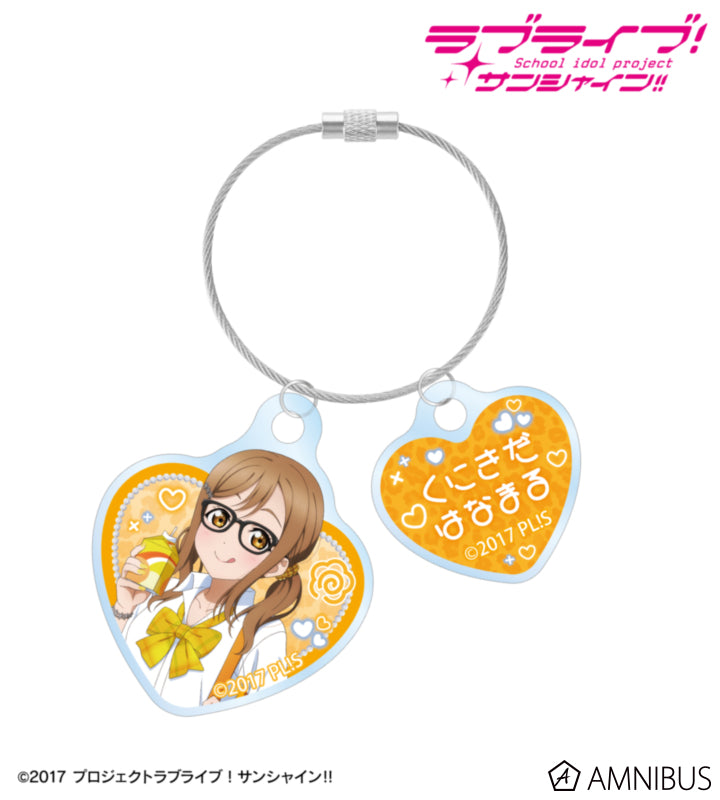 [PREORDER] Aqours Love Live! Sunshine!! Gyaru Ver. Double Wire Acrylic Keychains