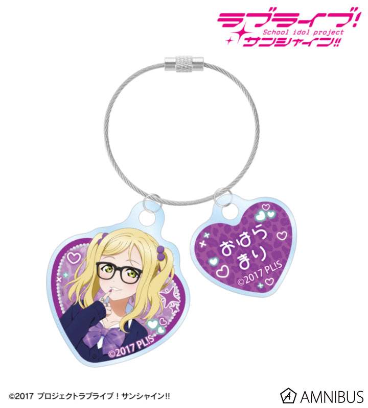 [PREORDER] Aqours Love Live! Sunshine!! Gyaru Ver. Double Wire Acrylic Keychains