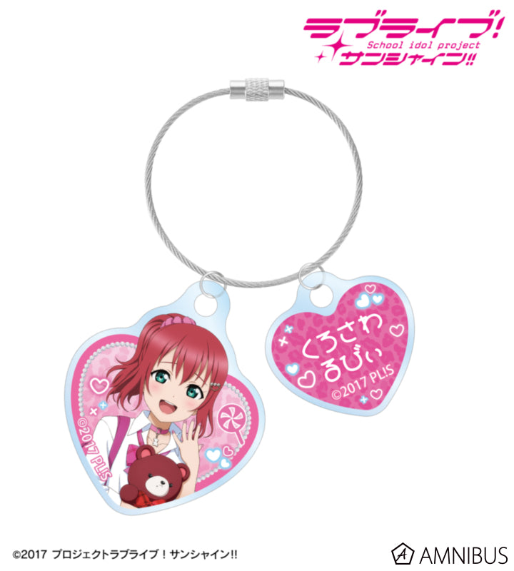 [PREORDER] Aqours Love Live! Sunshine!! Gyaru Ver. Double Wire Acrylic Keychains