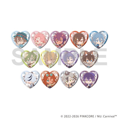 [PREORDER] NU: Carnival Exhibition Dreamy Voyage Chibi Heart Can Badges
