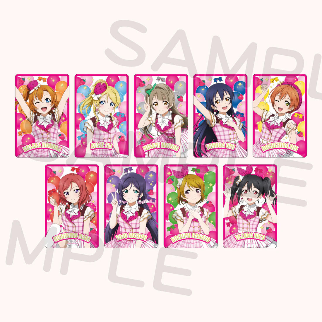 [PREORDER] Love Live 15th Anniversary LoveLive! Fest Foil-Stamped Clear Card Blind Packs
