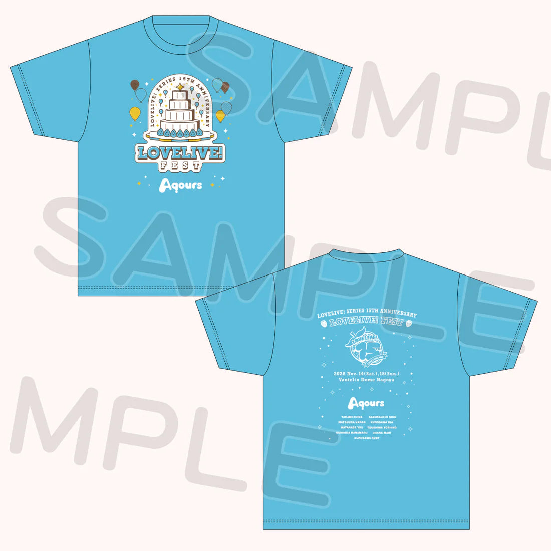 [PREORDER] Love Live 15th Anniversary LoveLive! Fest T-Shirt