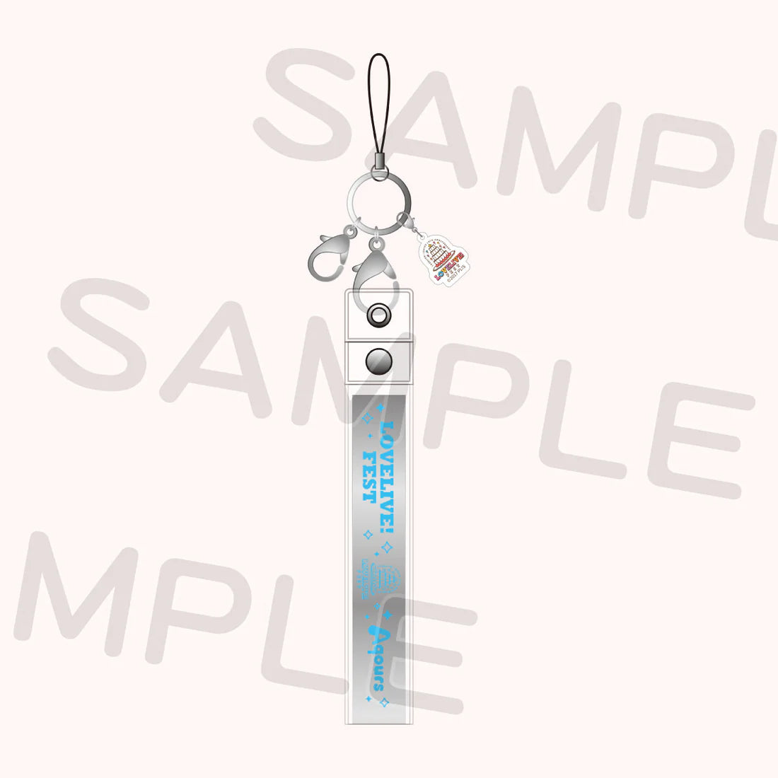 [PREORDER] Love Live 15th Anniversary LoveLive! Fest Silver Tape Keychains