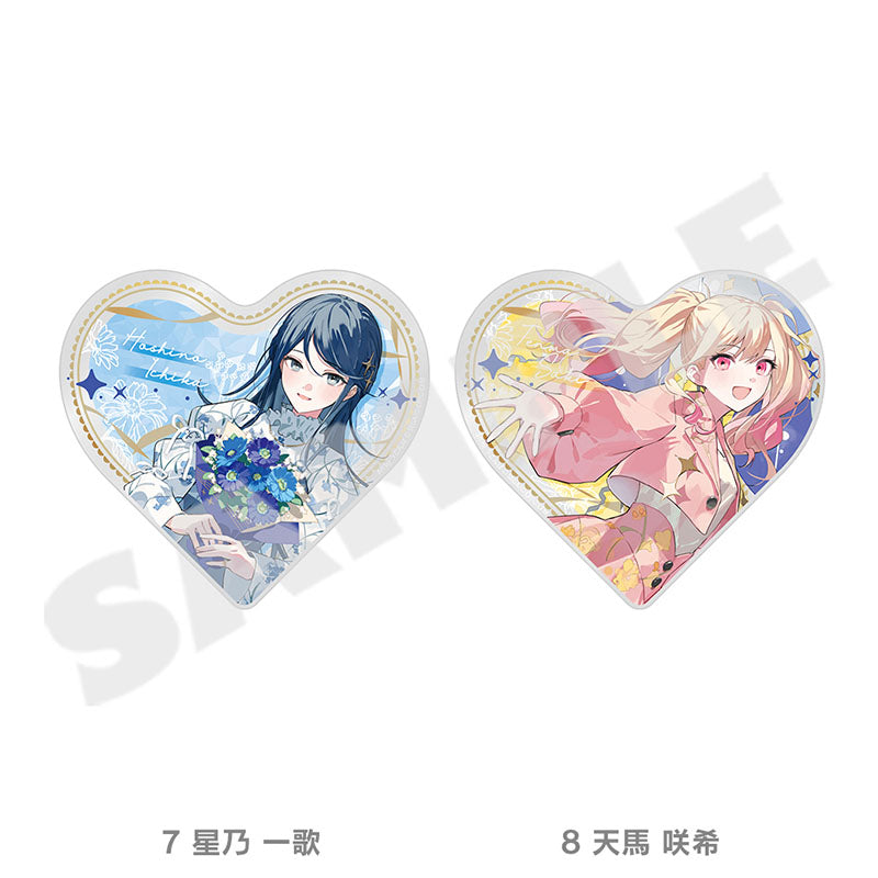 [PREORDER] Project Sekai 4th Anniversary Thanksgiving Heart Acrylic Blocks