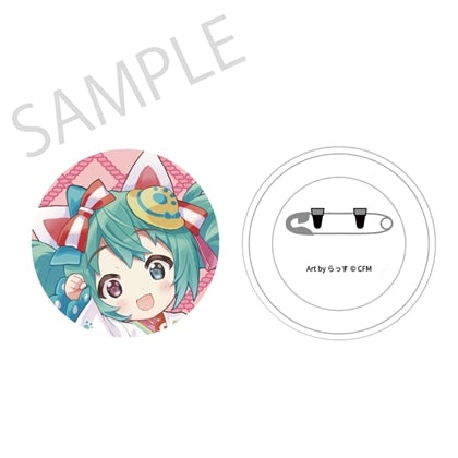 [PREORDER] Vocaloid x Maneki Neko Fluffy Touch Can Badges