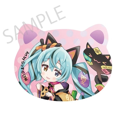 [PREORDER] Vocaloid x Maneki Neko x Midsummer Kumagaya Cat-shaped Can Badges