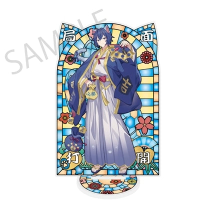 [PREORDER] Vocaloid x Maneki Neko x Midsummer Kumagaya Stained Glass Style Acrylic Stands