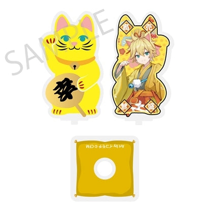 [PREORDER] Vocaloid x Maneki Neko x Midsummer Kumagaya Rotating Die-Cut Acrylic Stands