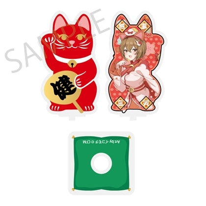 [PREORDER] Vocaloid x Maneki Neko x Midsummer Kumagaya Rotating Die-Cut Acrylic Stands