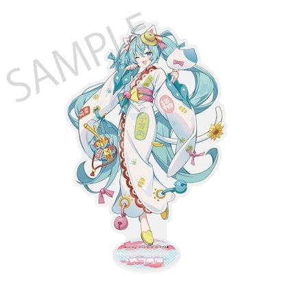 [PREORDER] Vocaloid x Maneki Neko x Midsummer Kumagaya Die-Cut Big Acrylic Stands