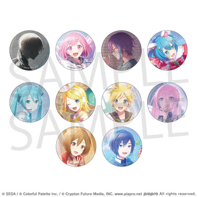 [PREORDER] Project Sekai Glitter Can Badge Illustration Collection vol. 57 B