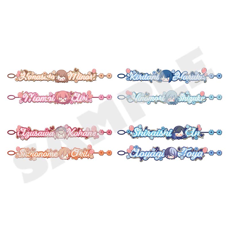 [PREORDER] Project Sekai 4th Anniversary Thanksgiving Embroidered Bracelets B