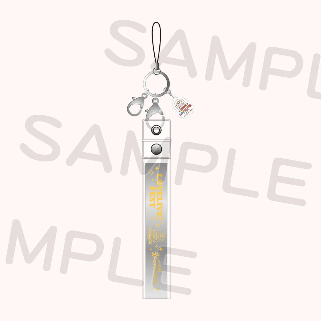 [PREORDER] Love Live 15th Anniversary LoveLive! Fest Silver Tape Keychains