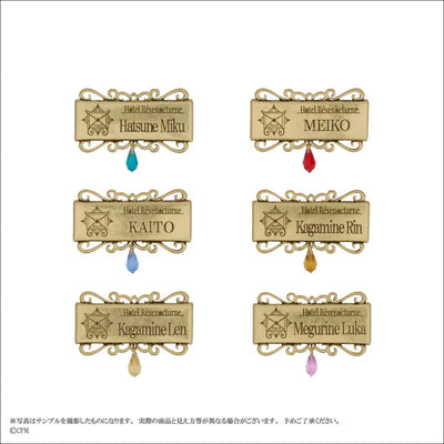 [PREORDER] Hatsune Miku x Hotel Revenocturne Name Badges