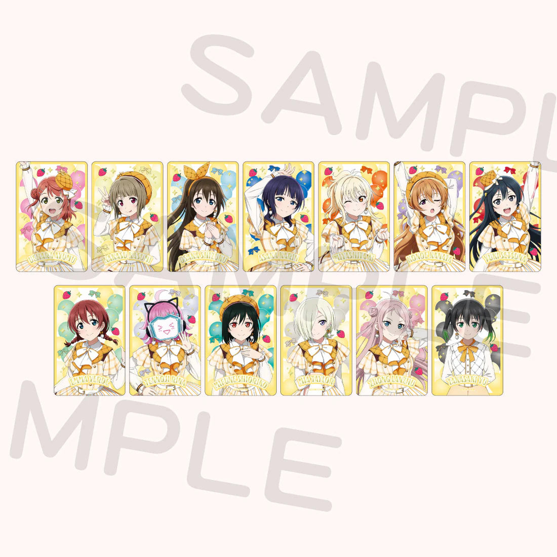 [PREORDER] Love Live 15th Anniversary LoveLive! Fest Foil-Stamped Clear Card Blind Packs