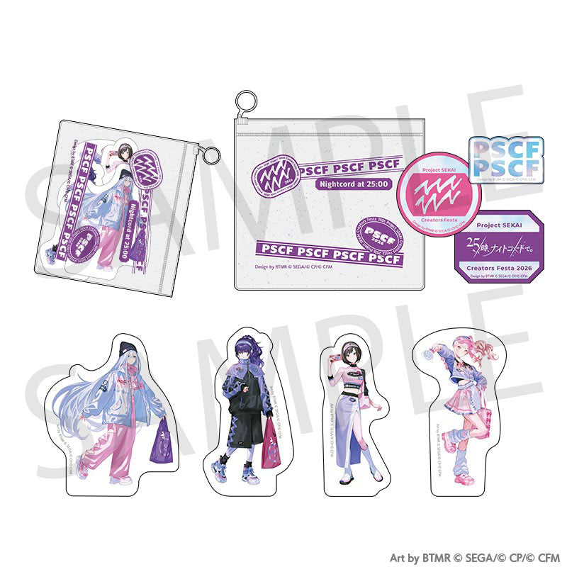 [PREORDER] Project Sekai Connect Live Creators Festa 2026 Sticker Set with Pouch