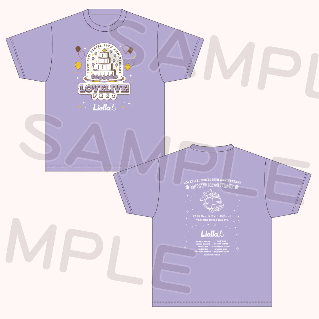 [PREORDER] Love Live 15th Anniversary LoveLive! Fest T-Shirt