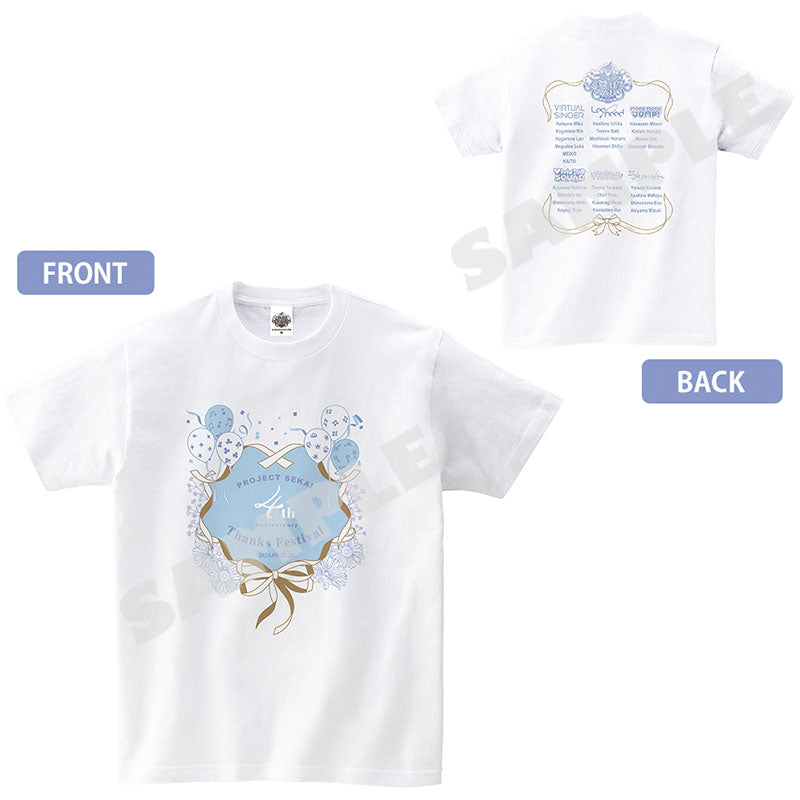 [PREORDER] Project Sekai 4th Anniversary Thanksgiving T-Shirt