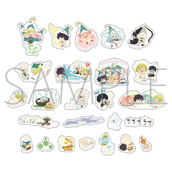 [PREORDER] Witch Hat Atelier x Kanahei's Small Animals Flake Stickers