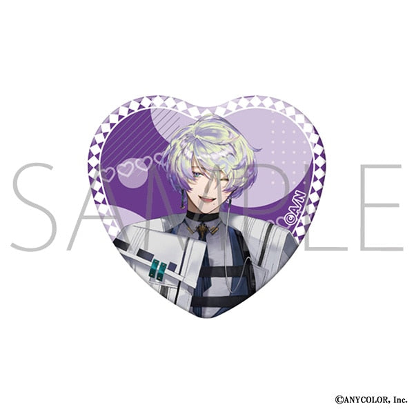 [PREORDER] Nijisanji EN Heart Can Badges
