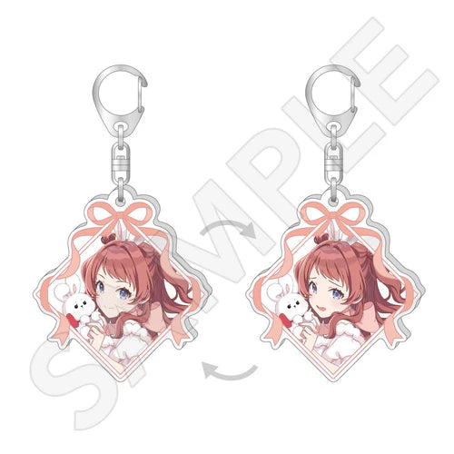 [PREORDER] Gakuen Idolmaster Lady Rabbit ver. Lenticular Acrylic Keychains