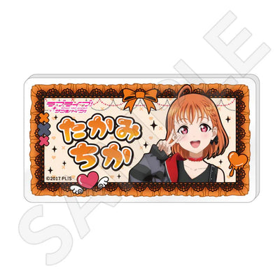 [PREORDER] Aqours Love Live Sunshine Pop Up Shop Acrylic Name Badges