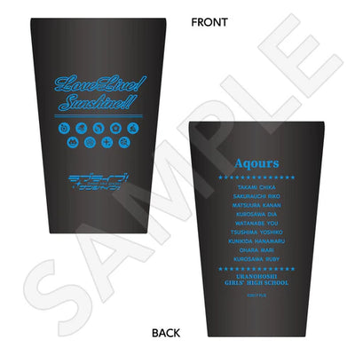 [PREORDER] Aqours Love Live Sunshine Pop Up Shop Stainless Steel Thermo Long Tumbler