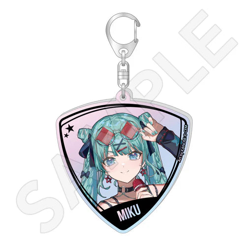 [PREORDER] Vocaloid x Don Quijote Black Rock Band Acrylic Keychains