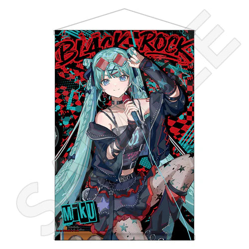 [PREORDER] Vocaloid x Don Quijote Black Rock Band Tapestries