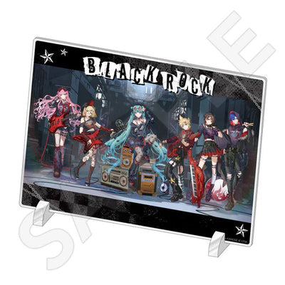 [PREORDER] Vocaloid x Don Quijote Black Rock Band Acrylic Panel
