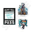 [PREORDER] Vocaloid x Don Quijote Black Rock Band Sticker Sets