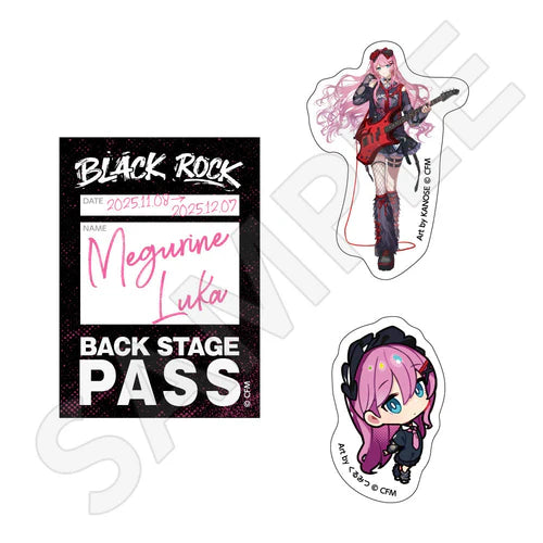 [PREORDER] Vocaloid x Don Quijote Black Rock Band Sticker Sets