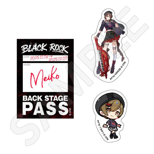 [PREORDER] Vocaloid x Don Quijote Black Rock Band Sticker Sets