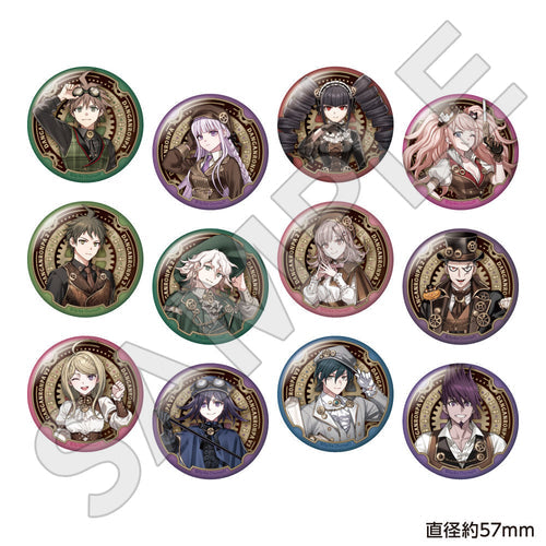 [PREORDER] Danganronpa x GIGO Pop Up Store Steampunk ver. Can Badges