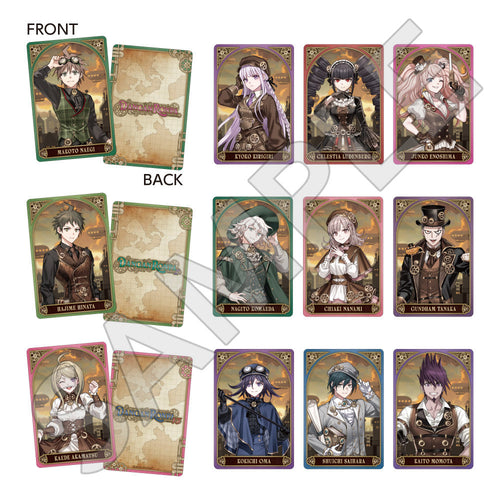 [PREORDER] Danganronpa x GIGO Pop Up Store Steampunk ver. Metallic Cards