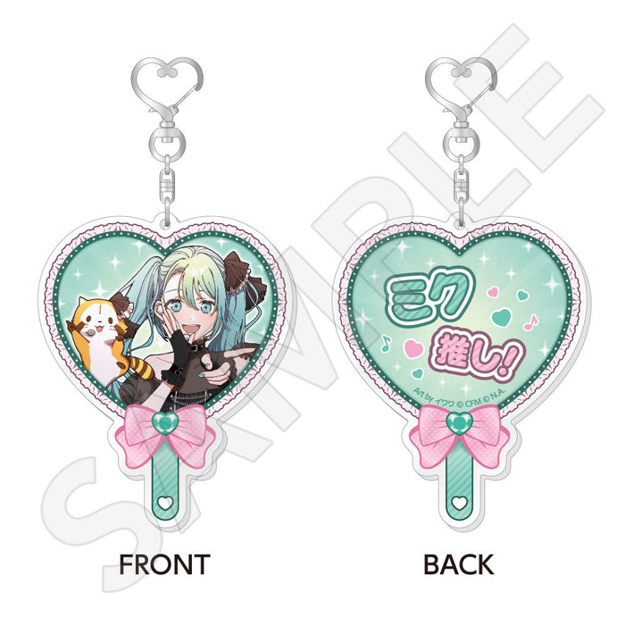[PREORDER] Hatsune Miku x Rascal 2026 Vocaloid Fan-shaped Acrylic Keychains