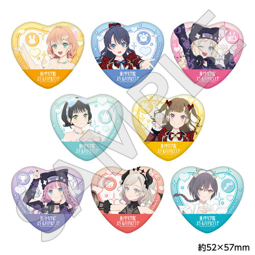 [PREORDER] Hasunosora Love Live POP UP STORE Heart Can Badges