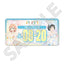 [PREORDER] Hasunosora Love Live POP UP STORE License Plate Style Aluminum Plates