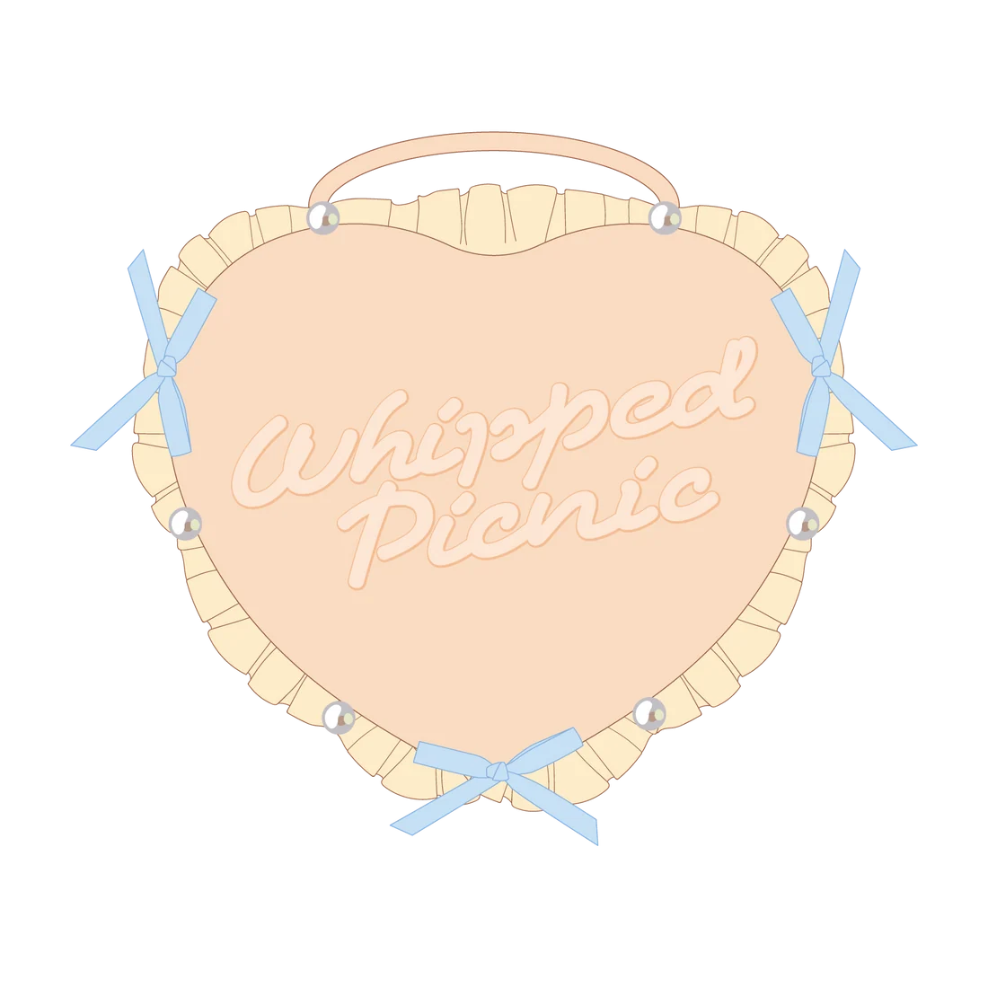 [PREORDER] Ensemble Stars Whipped Picnic Cake Silhouette Vanity Pouch