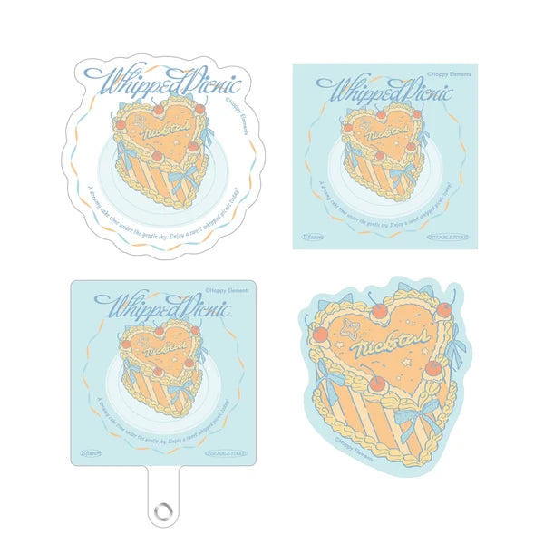 [PREORDER] Ensemble Stars Whipped Picnic Phone Tab & Sticker Sets