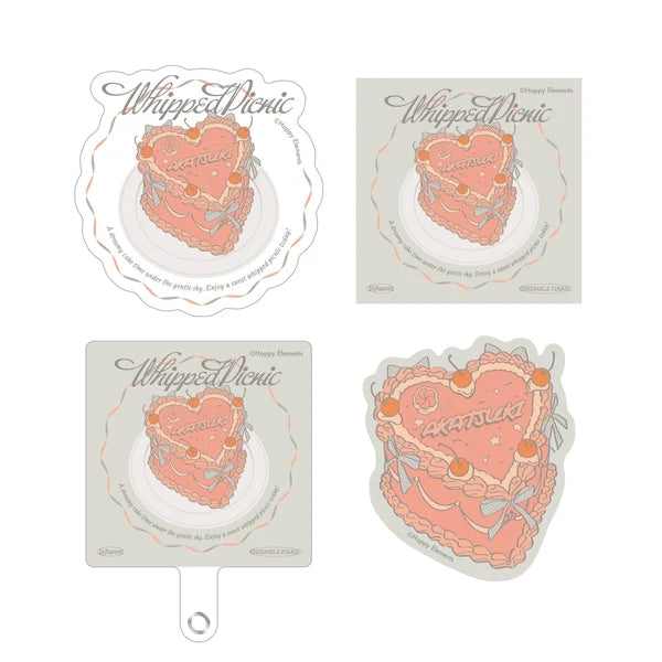 [PREORDER] Ensemble Stars Whipped Picnic Phone Tab & Sticker Sets
